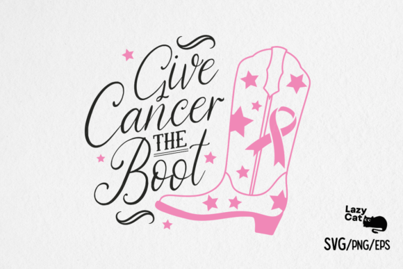 Breast Cancer Boot SVG Review