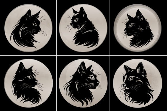 Cat Silhouette Vector Graphic Review
