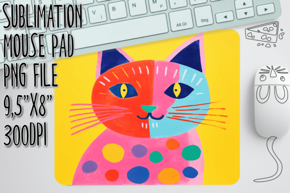 Charming Kitten Sublimation Mouse Pad Review