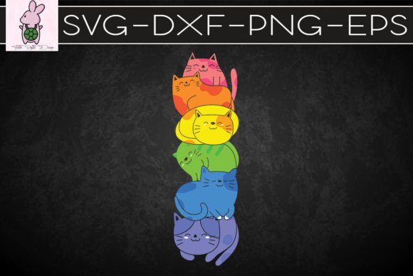Gay Pride Cat LGBT Kawaii Cats Anime