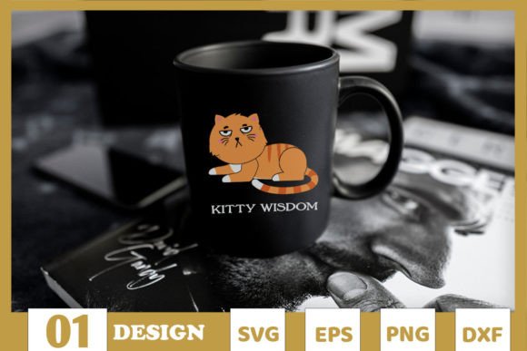 Kiity Wisdom Funny Cat Embroidery Design Review