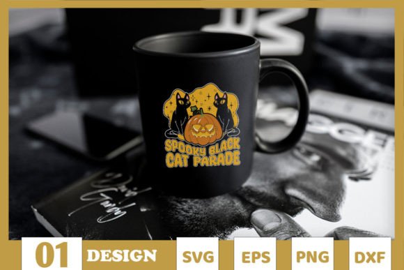 Spooky Black Cat Parade Embroidery Review